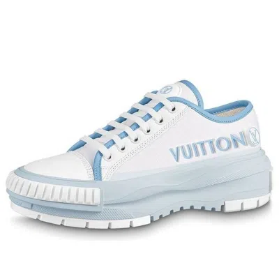 Pre-owned Louis Vuitton (wmns)  Squad Sneakers 'white Blue'