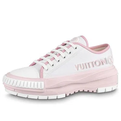 Pre-owned Louis Vuitton (wmns)  Squad Sneakers 'white Pink'