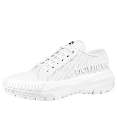 Pre-owned Louis Vuitton (wmns)  Squad Trainers 'white With Brown' In Multi