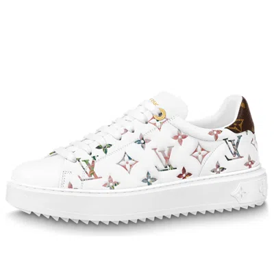 Pre-owned Louis Vuitton (wmns)  Time Out Sneakers 'colorful Monogram' In Multi