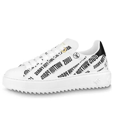 Pre-owned Louis Vuitton (wmns)  Time Out Sneakers 'white Black'