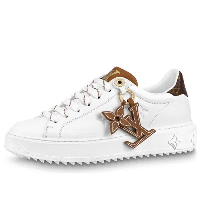 Louis Vuitton (wmns)  Time Out Sneakers 'white With Brown'