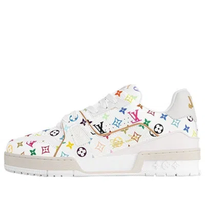 Pre-owned Louis Vuitton (wmns)  X Takashi Murakami Lv Skate 'white' In Multi