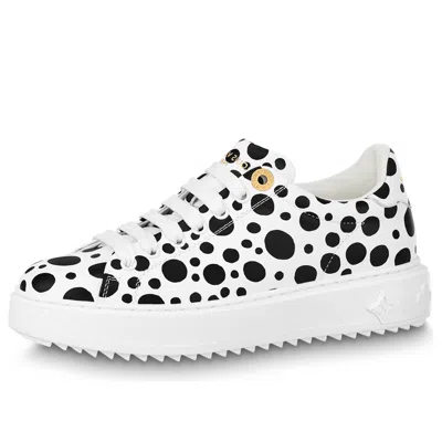 Pre-owned Louis Vuitton (wmns)  X Yayoi Kusama Sneaker 'white With Black Dots'