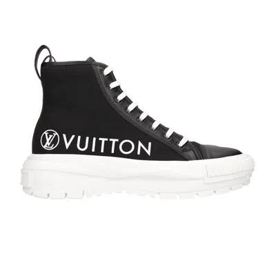 Pre-owned Louis Vuitton Wmns Squad Sneaker 'vuitton Logo - Black White'