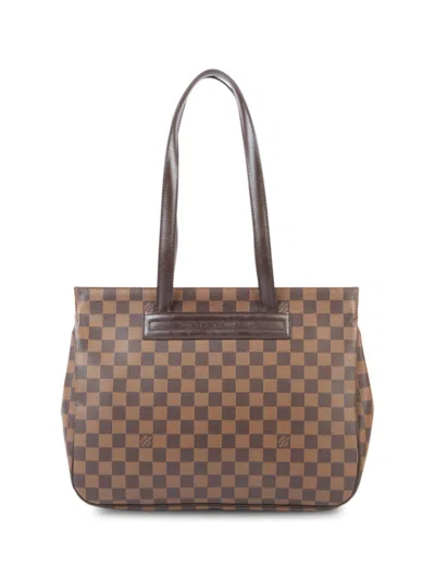 Pre-owned Louis Vuitton Women's Damier Ebene Canvas Shoulder Bag In Brown