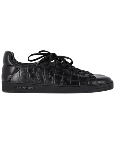 Pre-owned Louis Vuitton Women's Leather Frontrow Sneaker (authentic Pre-loved)