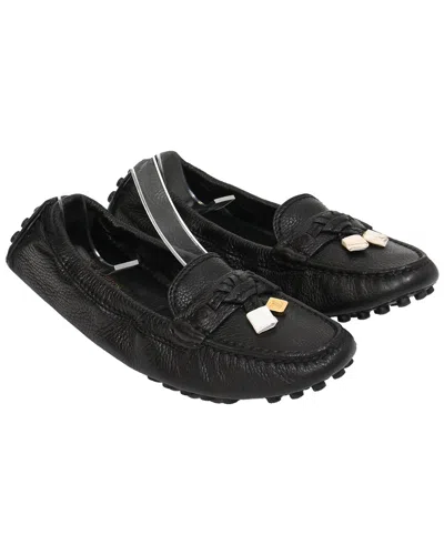 Pre-owned Louis Vuitton Women's Leather Lemon Loafer (authentic Pre-loved)