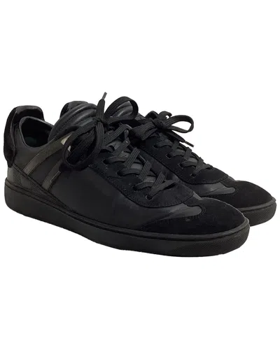 Pre-owned Louis Vuitton Women's Leather Logo Low-top Sneaker (authentic Pre-loved)