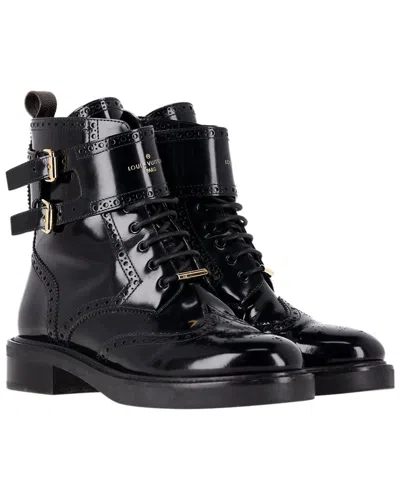 Pre-owned Louis Vuitton Women's Leather Midtown Bootie (authentic Pre-loved)