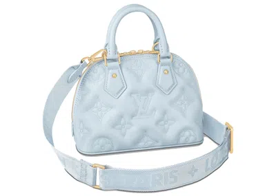 Pre-owned Louis Vuitton Women's  Alma Bb In Ice Blue