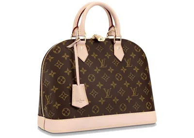 Pre-owned Louis Vuitton Women's  Alma Monogram Pm Brown In Multi