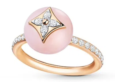 Pre-owned Louis Vuitton Women's  B Blossom Ring In Pink