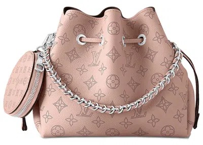 Pre-owned Louis Vuitton Women's  Bella Bucket Bag In Magnolia In White