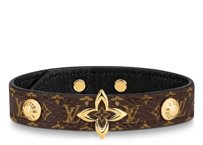 Pre-owned Louis Vuitton Women's  Blooming Bracelet Monogram In Brown