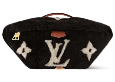 Pre-owned Louis Vuitton Women's  Bumbag In Bicolor Chocolate/cream In Multi