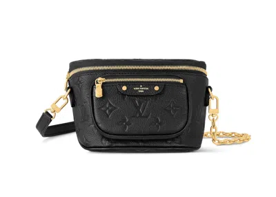 Pre-owned Louis Vuitton Women's  Bumbag Mini In Black