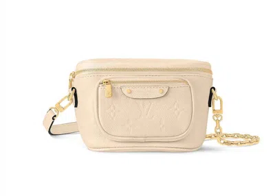 Pre-owned Louis Vuitton Women's  Bumbag Mini In Cream In White