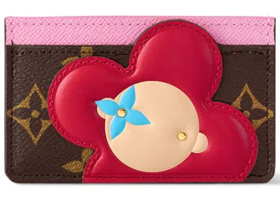 Pre-owned Louis Vuitton Women's  Card Holder In Pale Pink