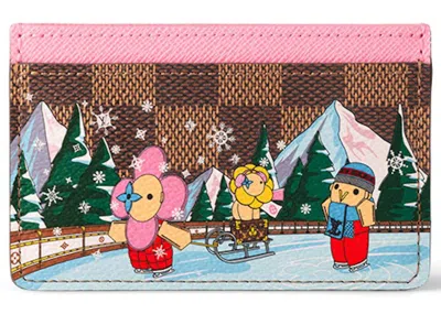 Pre-owned Louis Vuitton Women's  Card Holder In Pink