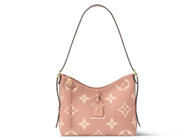 Pre-owned Louis Vuitton Women's  Carryall Pm In Rose Trianon Pink/creme Beige In Multi