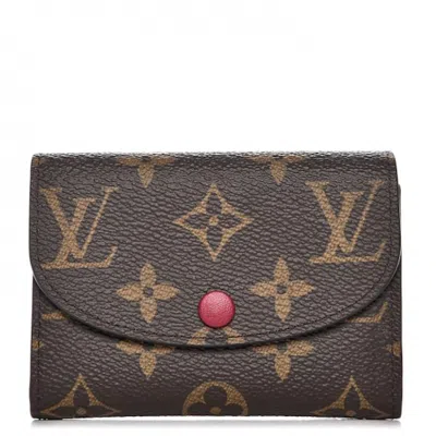 Pre-owned Louis Vuitton Women's  Coin Purse Rosalie Monogram In Fuchsia In Pink