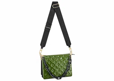 Pre-owned Louis Vuitton Women's  Coussin Pm In Green/black