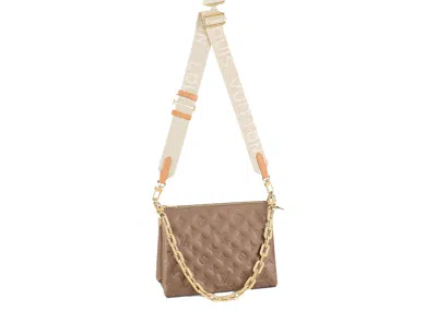 Pre-owned Louis Vuitton Women's  Coussin Pm In Taupe In Brown