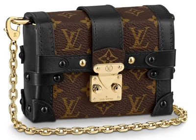 Pre-owned Louis Vuitton Women's  Essential Trunk Monogram In Black