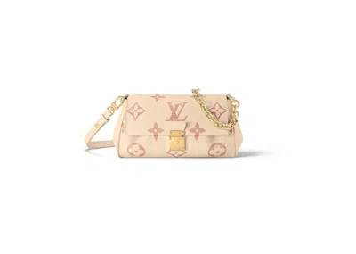 Pre-owned Louis Vuitton Women's  Favorite In Creme/rose Trianon