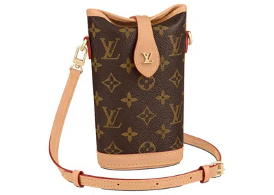 Pre-owned Louis Vuitton Women's  Fold Me Pouch Monogram In Brown