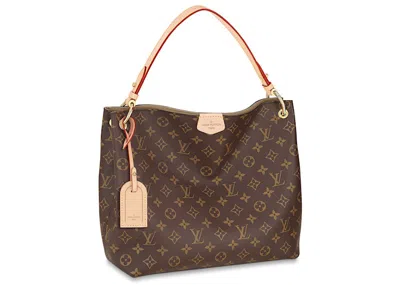 Pre-owned Louis Vuitton Women's  Graceful Monogram Pm In Beige