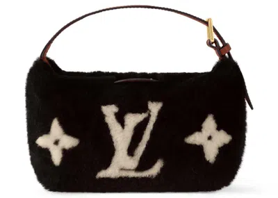 Pre-owned Louis Vuitton Women's  Hills Pochette In Chocolate/cream