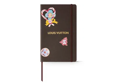Pre-owned Louis Vuitton Women's  Jane Notebook Mm In Brown