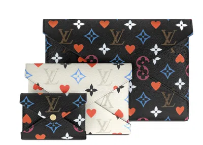 Pre-owned Louis Vuitton Women's  Kirigami Pochette Game On Black/white In Multi