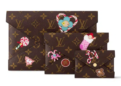 Pre-owned Louis Vuitton Women's  Kirigami Pochette In Monogram/candy Red