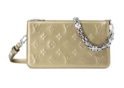 Pre-owned Louis Vuitton Women's  Lexington Pouch In Light Gold