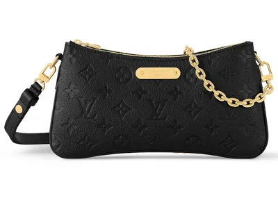 Pre-owned Louis Vuitton Women's  Liv Pochette In Black