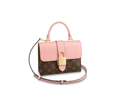 Pre-owned Louis Vuitton Women's  Locky Monogram Bb In Rose Poudre