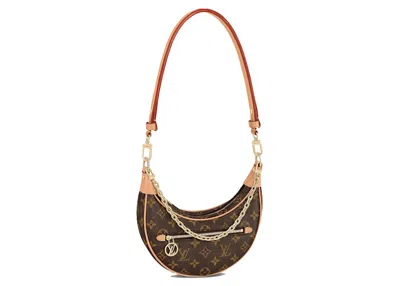 Pre-owned Louis Vuitton Women's  Loop Handbag Monogram In Brown