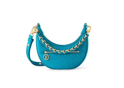 Pre-owned Louis Vuitton Women's  Loop In Blue