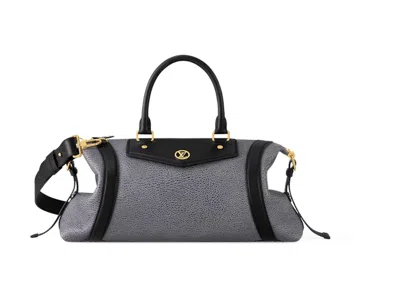 Pre-owned Louis Vuitton Women's  Lv Biker Mm In Dark Denim In Blue