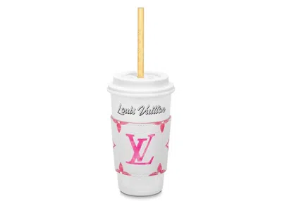 Pre-owned Louis Vuitton Women's  Lv Cup & Straw In Pink