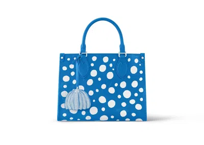 Pre-owned Louis Vuitton Women's  Lv X Ky Onthego Pm In Blue/white
