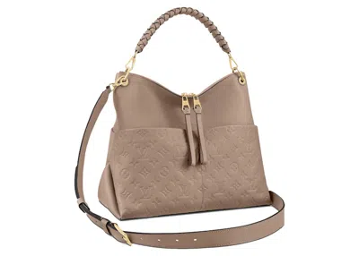 Pre-owned Louis Vuitton Women's  Maida Hobo In Turtledove In Gray
