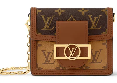 Pre-owned Louis Vuitton Women's  Micro Dauphine Monogram Reverse