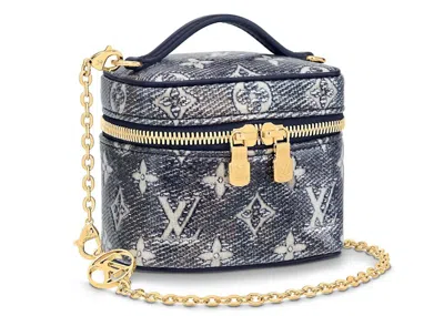 Pre-owned Louis Vuitton Women's  Micro Vanity In Blue