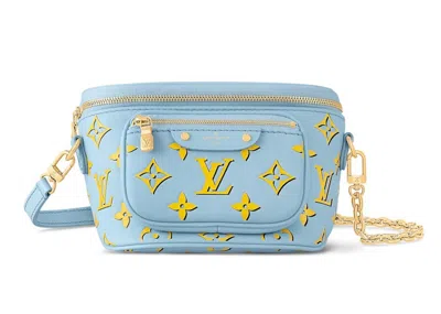 Pre-owned Louis Vuitton Women's  Mini Bumbag In Baby Blue