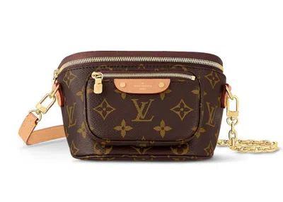 Pre-owned Louis Vuitton Women's  Mini Bumbag In Monogram