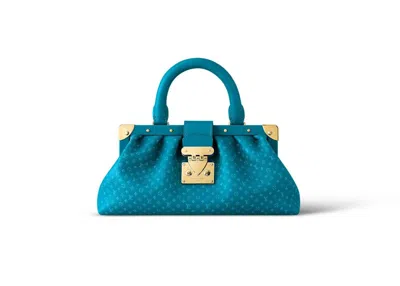 Pre-owned Louis Vuitton Women's  Monogram Clutch In Blue